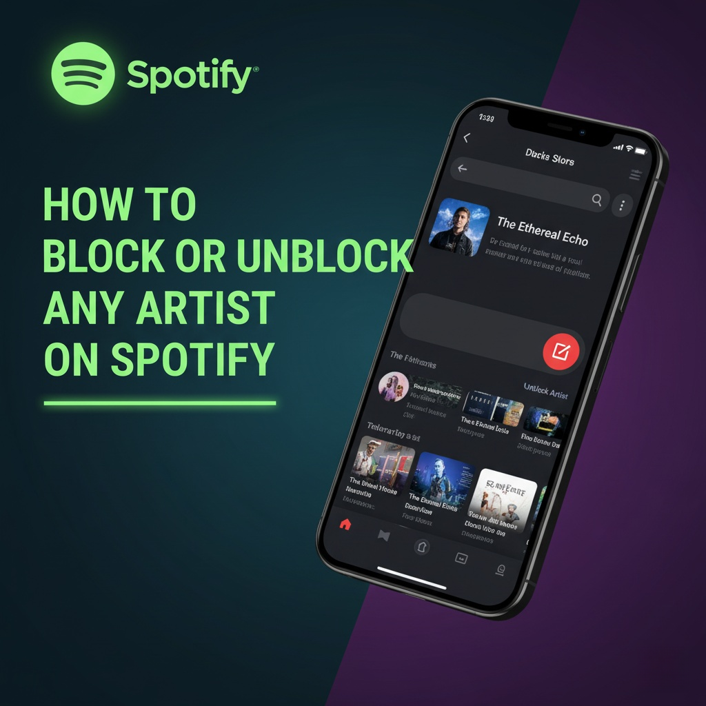 How to Block or Unblock Any Artist on Spotify (Step-by-Step Guide)