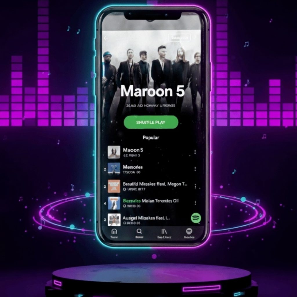 Spotify songs playlist, epic songs, 4k quality song of Maroon 5